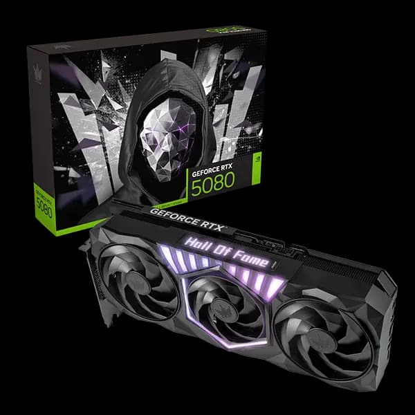 GeForce RTX™ 5080 HOF Gaming (Black Edition)